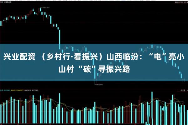 兴业配资 （乡村行·看振兴）山西临汾：“电”亮小山村 “碳”寻振兴路